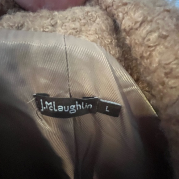 J. McLaughlin Lark Camel Coat - Women’s Large - Picture 7 of 7